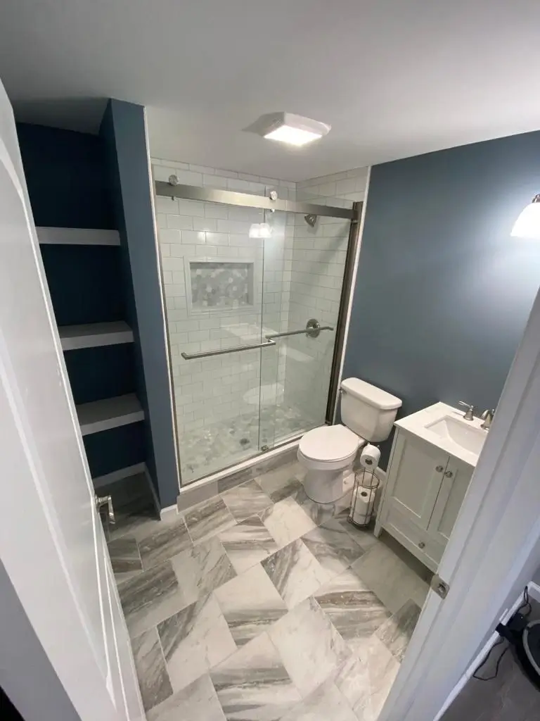 Bathroom Renovation project 16